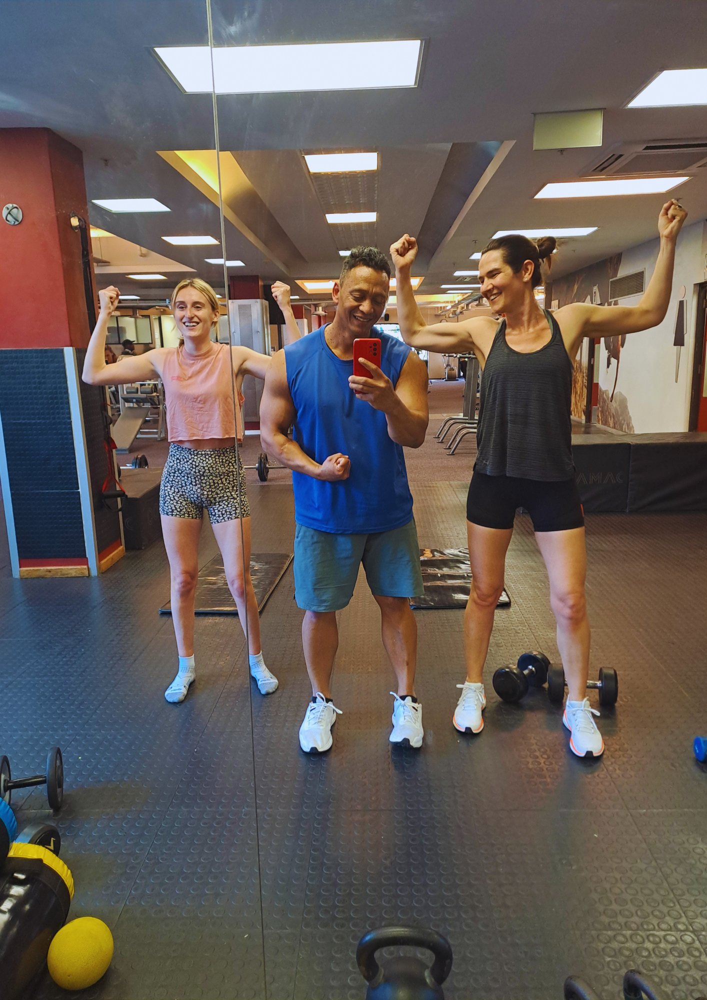 Training session at FitnessCoach