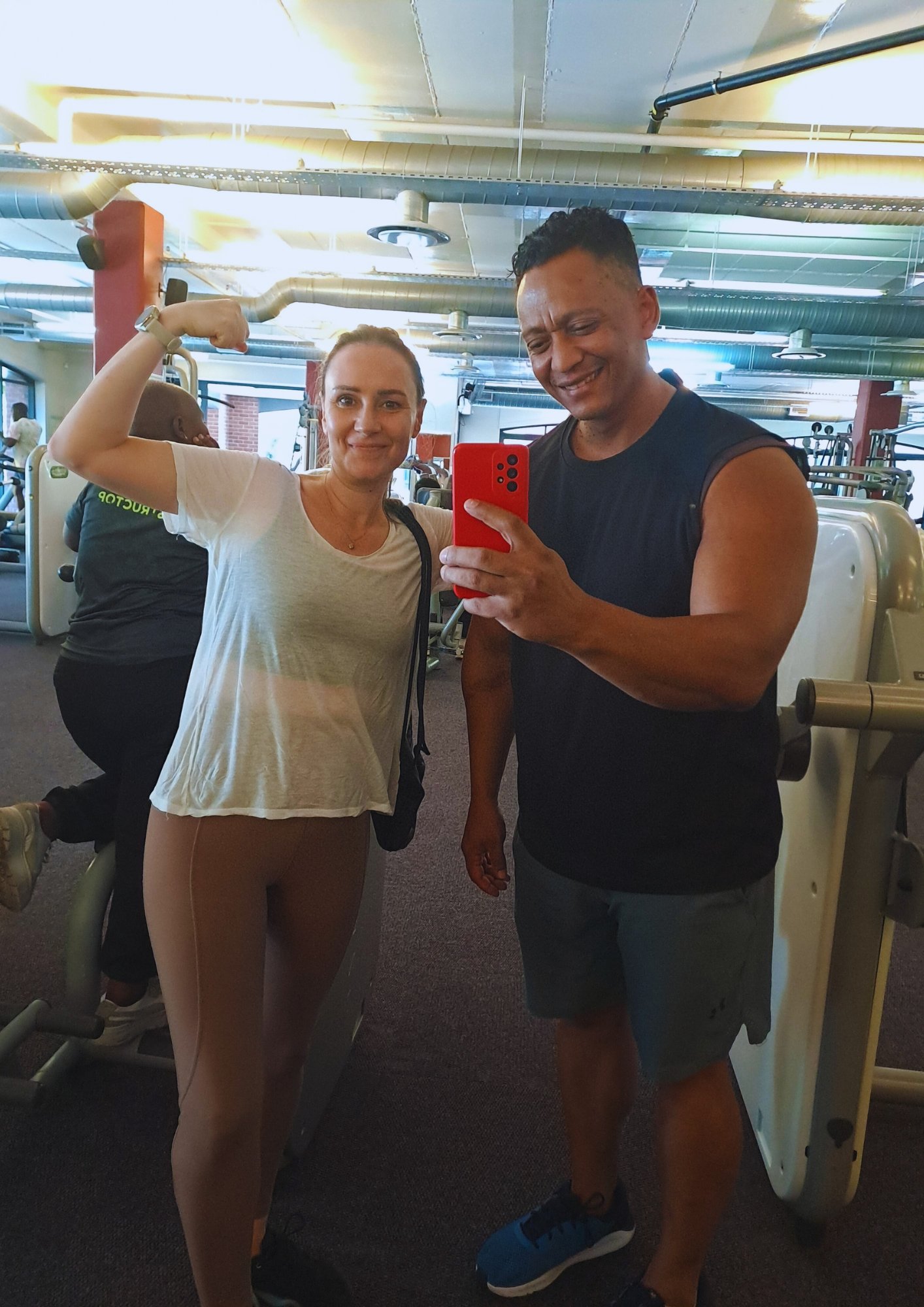 Training session at FitnessCoach