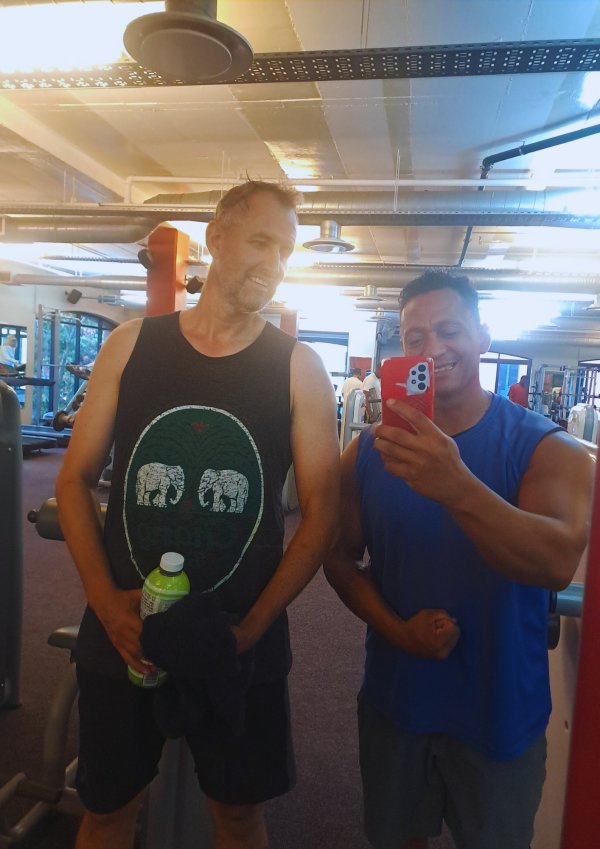 Training session at FitnessCoach