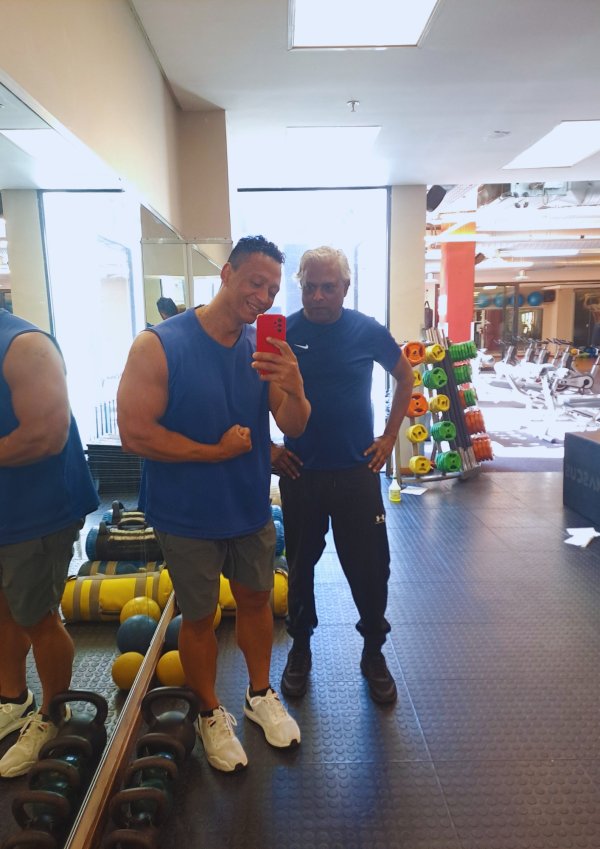 Training session at FitnessCoach