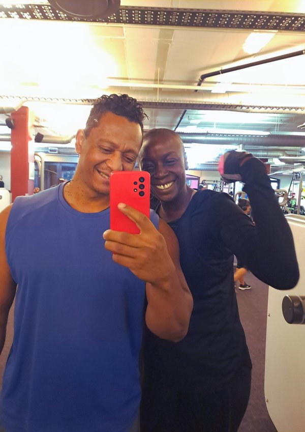 Training session at FitnessCoach