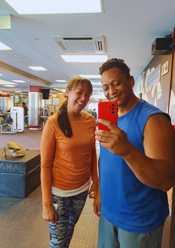 Training session at FitnessCoach