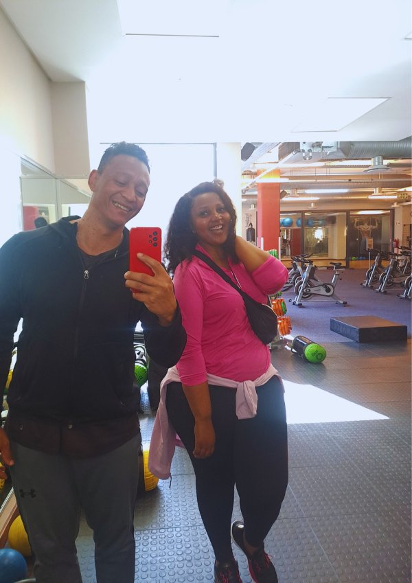 Training session at FitnessCoach