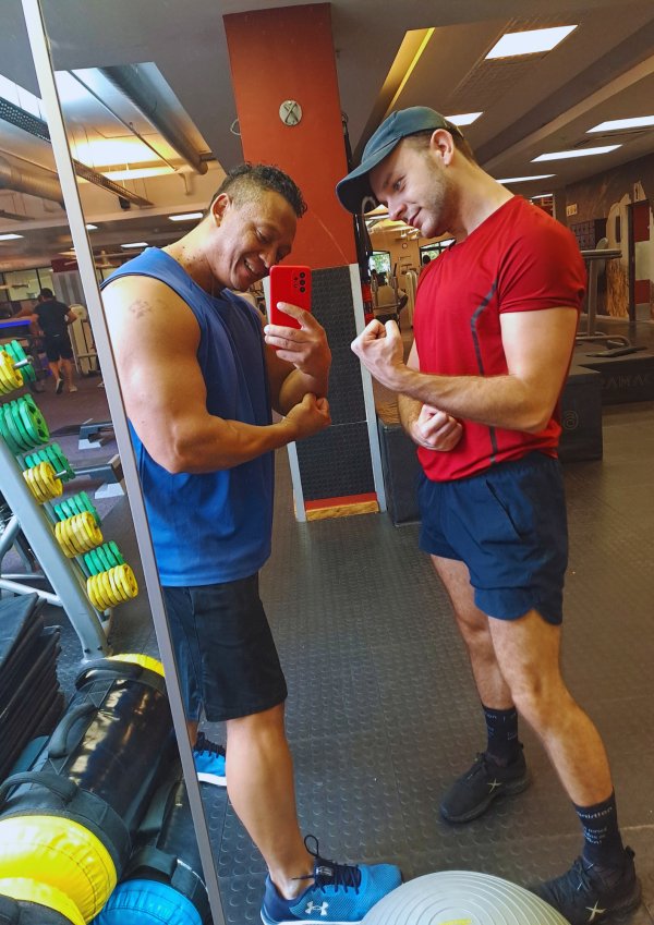 Training session at FitnessCoach